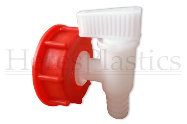 Tapón grifo bidon dispensador plastico expositor s60x6 din61