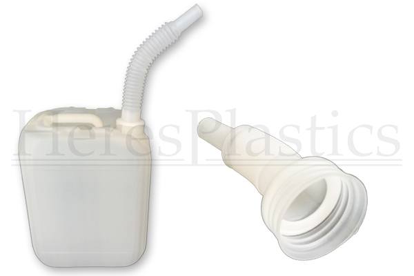 spout flexible canister jerry can 45mm