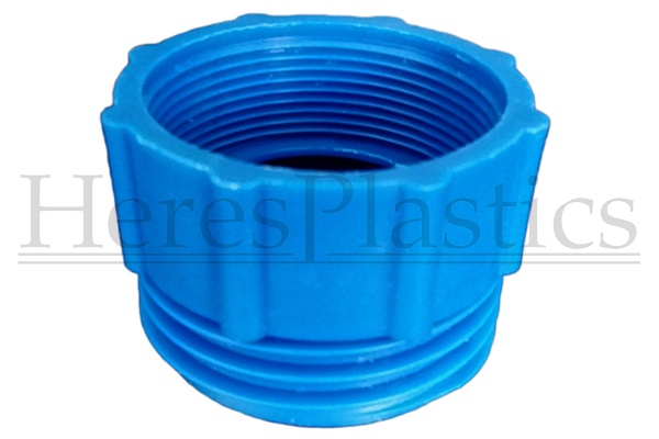 fass adapter mausergewinde s70x6 blau