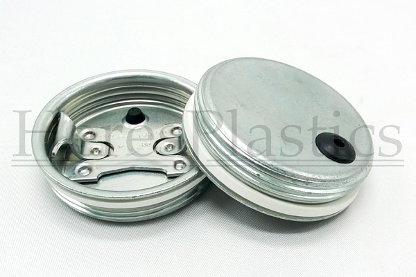 vented drum container barrel bung cap plug closure mushroom breath in vacuum bsp g2 2" closed-head tight valve