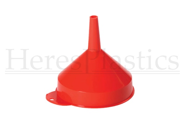 small plastic funnel 90mm spout pouring vented polyethylene
