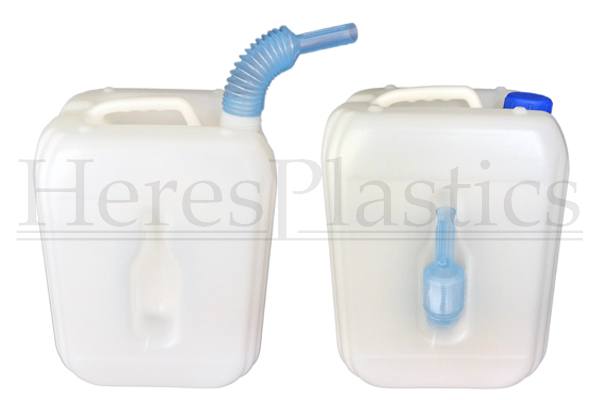 bidon jerrican bec verseur souple flexible emballage plastique gerbable adblue 10L reservoir