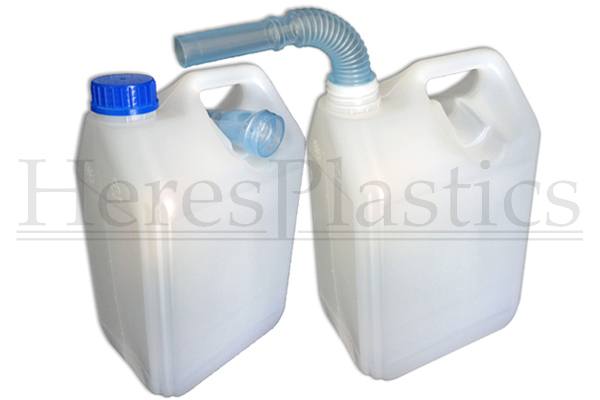 emballage 5 litre jerrycan avec bec verseur