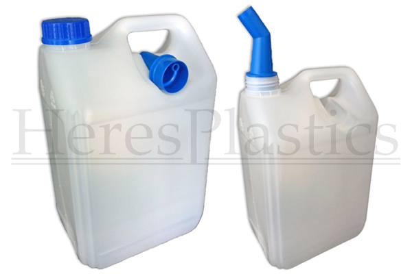 jerrican bidon non gerbable avec bec verseur 5 litre