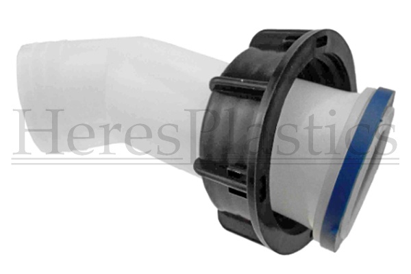 drain spout tap valve IBC adapter tank nozzle 60x6 din61 dn50 extension