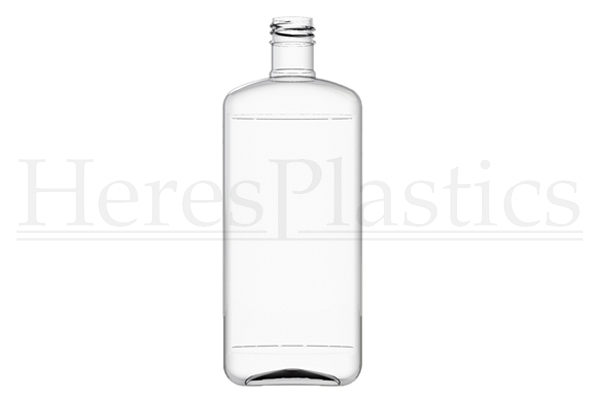 mouth wash bottle pet rpet closure plastic 28/410 packaging filling