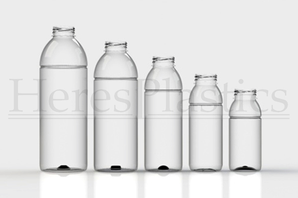 plastic pet rpet bottle food dairy juice packaging 38mm
